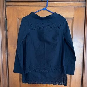 JCrew Eyelet Blouse - NWOT